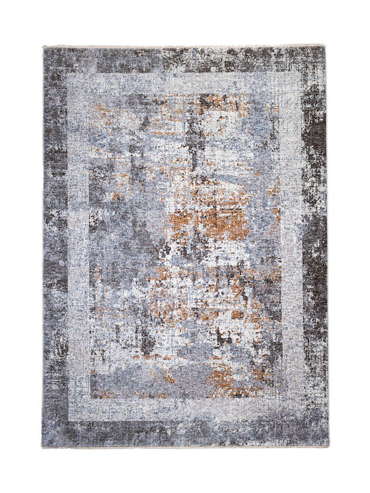 Rug Rectangular Gray