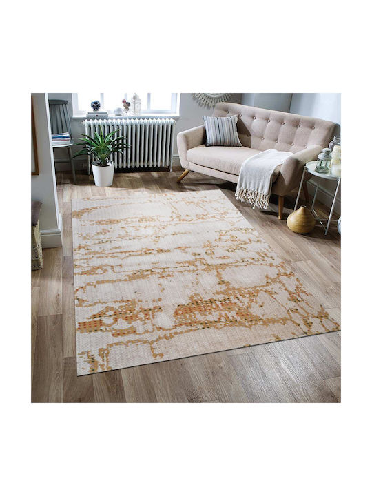 Unique Rug Rectangular Beige