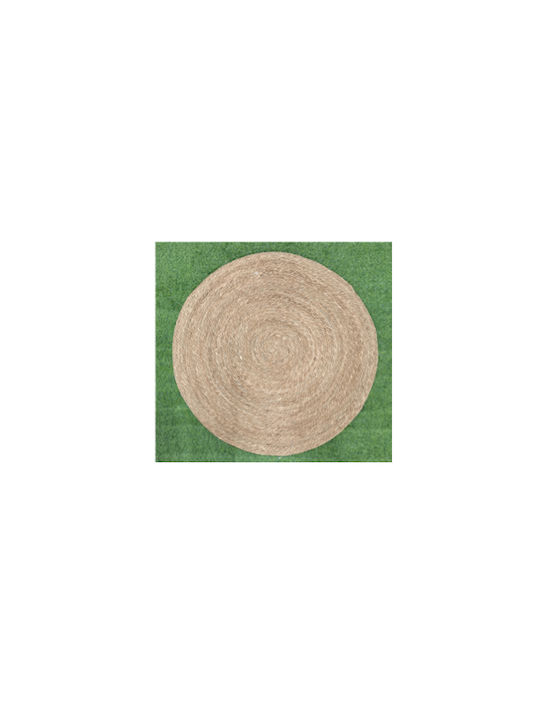 Rug Round Summer Beige