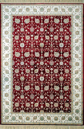 Armony Bedroom Rugs Set Burgundy 554/2 3pcs