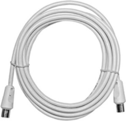 Καλώδιο Κεραίας Coax male - Coax female Λευκό 15m (500-255)