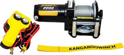 Electric 4x4 Car Winch 12V with Towing Capacity 906kg