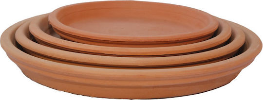 Ceramart Plate Pot Ceramic Brown 40x40cm 1082-40