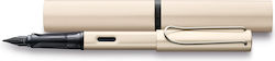 Lamy Πένα Γραφής Medium Μπεζ με Μπλε Μελάνι