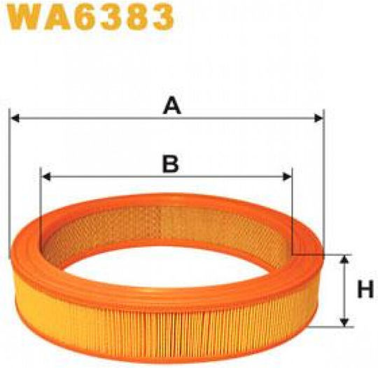 Wix Filters Filtru de Aer Auto pentru Audi 80