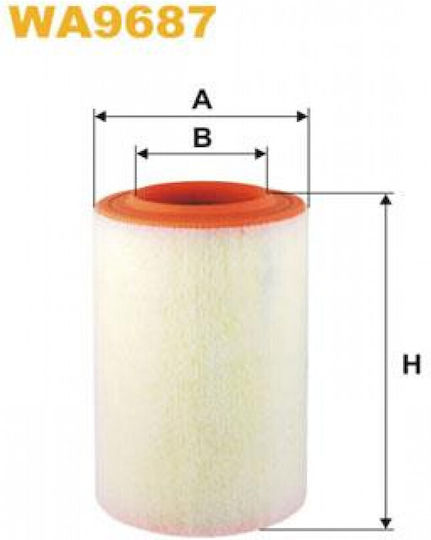 Wix Filters Filtru de Aer Auto pentru Alfa Romeo Giulietta