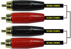 Schulz Kabel 3m RCA male Cable (ADKC3)