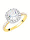Single Stone from Gold 14K