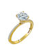 Single Stone from Gold 14K