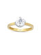 Single Stone from Gold 14K