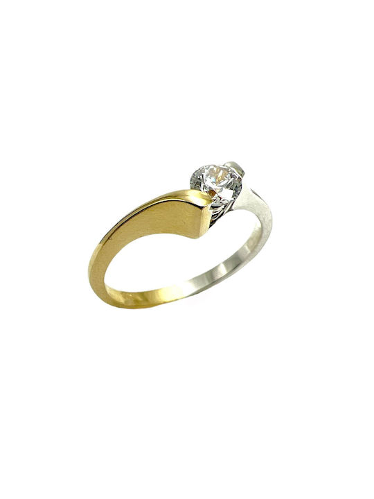 Single Stone from Gold 14K