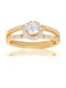 Single Stone from Gold 14K