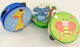 Christening Favor with Toy made of Wood 3pcs 15x15cm