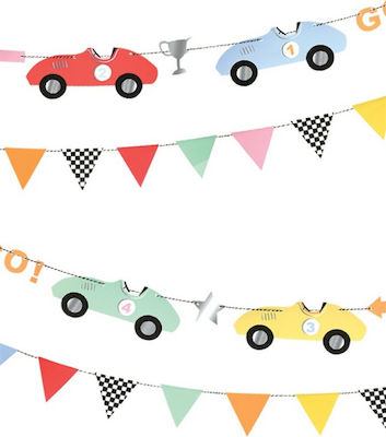 Meri Meri Garland for Party Disney Cars 1pcs