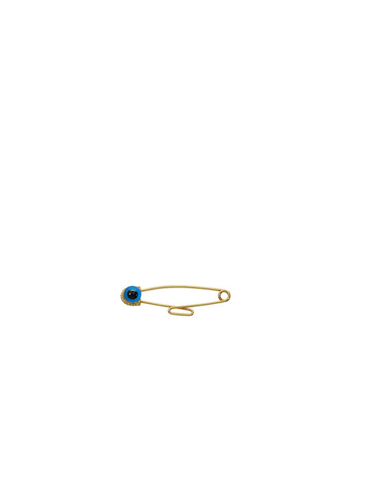 Child Safety Pin made of Gold 14K