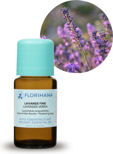 Florihana Βιολογικό Αιθέριο Έλαιο Λεβάντα 15ml