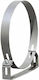 Inox Shell Chimney Retaining Clip Inox 80mm Silver