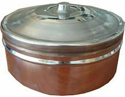 Inox Shell Πώμα/Τάπα Καπνοδόχου Inox 150mm Ασημί