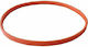 Inox Shell Chimney Gasket Plastic 180mm Red