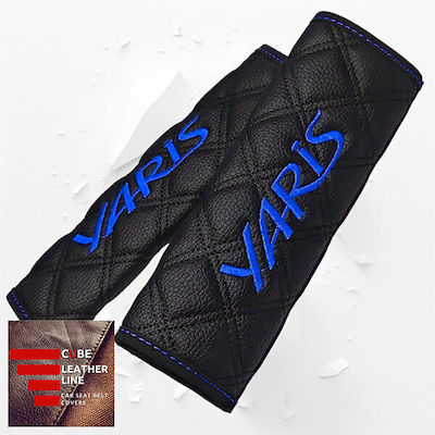 Set of 2pcs Car Seat Belt Pads Black