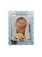 Kinder Fotorahmen Metallisch Hellblau 13x18cm