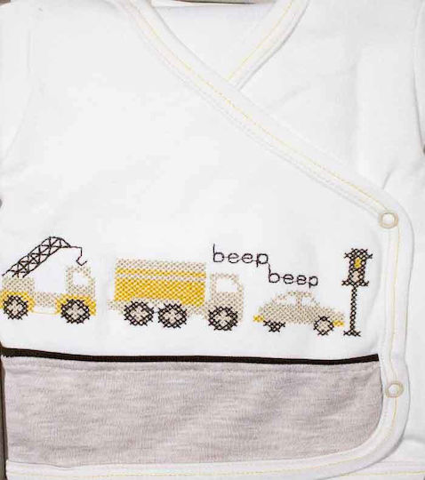 Bebecor Σετ Ρούχων Νεογέννητου "beep Beep" για Αγόρι για 0-6 μηνών 5τμχ