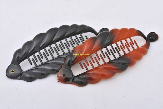 Set Clame De Păr Tip Banane Multicolor 2 Bucăți