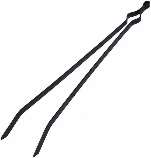 Fireplace Tongs Black