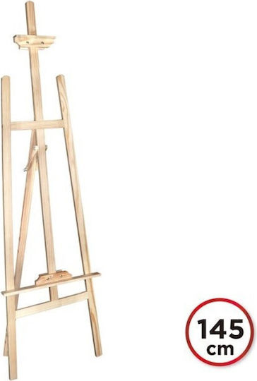 Artix Καβαλέτο Ζωγραφικής Boden Hölzernes 145x145εκ.