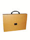 Foska Eco-Friendly Drafting Bag with Buckle and Handle 38x5x28cm Beige
