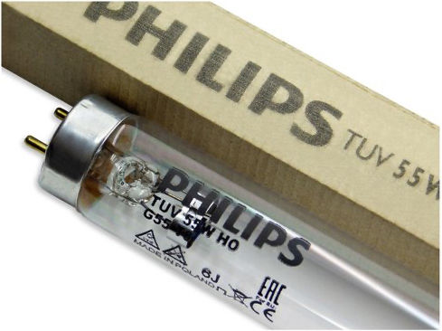 Philips Replacement UV Lamp for Water Filters UV-RE-55W