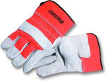 Echo Leather Safety Gloves Orange