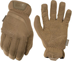 Mechanix Wear Fastfit Coyote Γάντια Εργασίας Συνθετικού Δέρματος