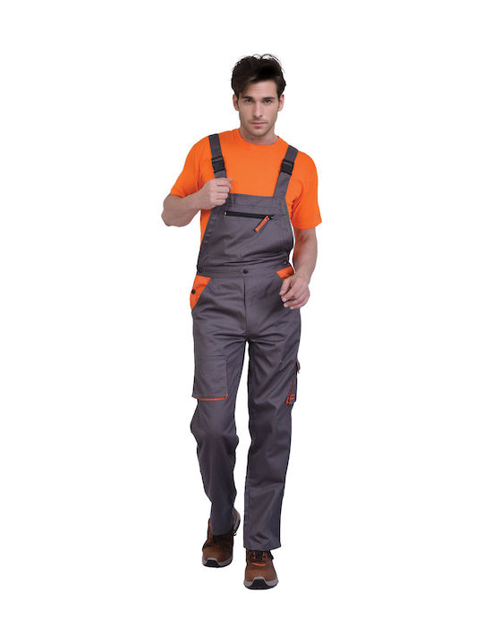 Ergo Ergoline Work Coveralls Dungarees Gray