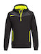 Portwest Men's Long Sleeve Work Sweatshirt Black Fleece with Hood