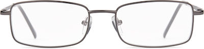 Perspectiv #d Gunmetal Bărbătești Ochelari de citit +2.00 în culoarea Argint Perspectiv #d Gunmetal #D-GUNMETAL-ACQUA+2.00