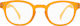 Perspectiv Men's Reading Glasses +1.00 in Orange color #M-ORANGE+1.00
