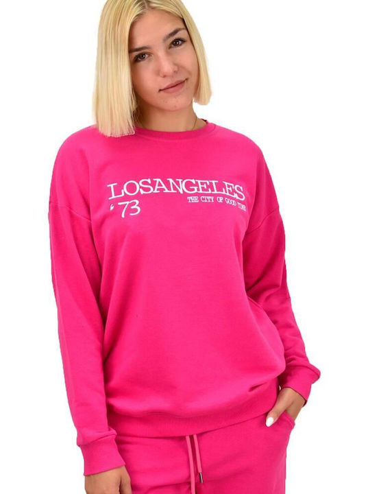 Potre Women's Sweatshirt Fuchsia