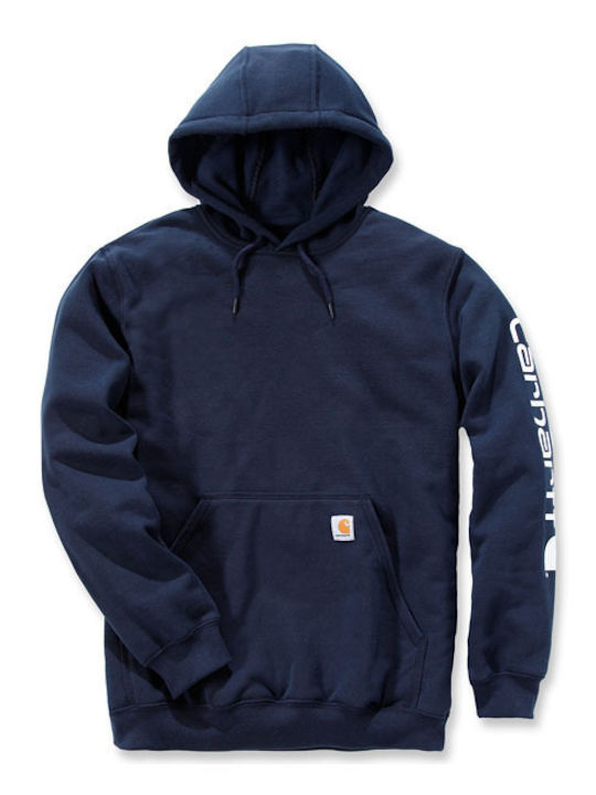 Carhartt Hanorac cu Glugă Albastru marin