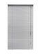 Shade Blind Aluminum in Gray Color L120xH180cm