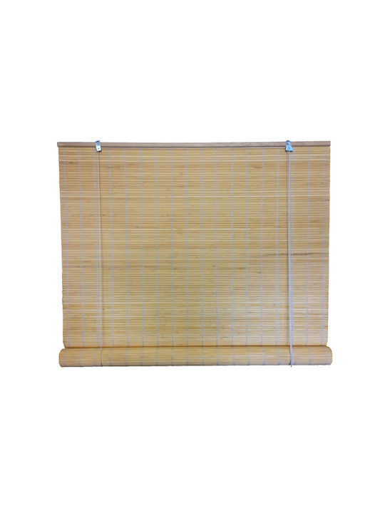 Woodware Στόρι Σκίασης Μπαμπού σε Μπεζ Χρώμα Π100xΥ220εκ.