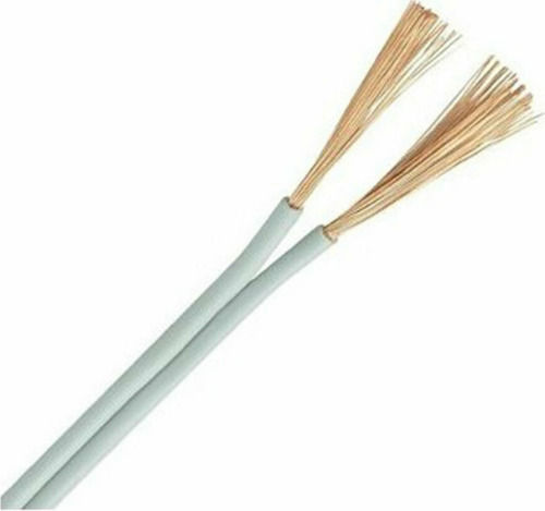 Cablu De Alimentare Cu Diametru 2x0.75mm² În Culoare Albă Lungime 1m Flexibil