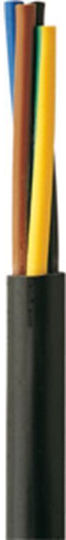 Power Cord with Cable Properties 2x1mm² in Black Colour 2m Flexible