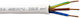 Power Cord Type NYM with Cable Properties 3x1.5mm² in White Colour 1m