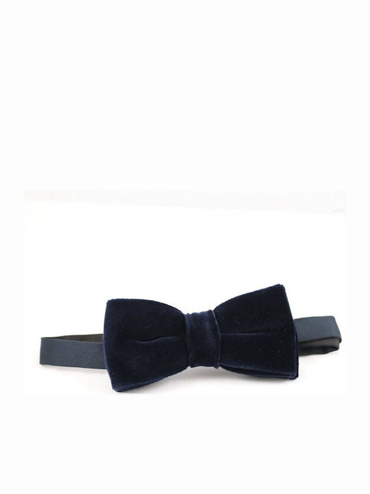 Velour Bow Tie Black