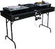 Walkasse Universal Dj Table 50" 1290mm Foldable Dj Booth Table DJ Booth Black