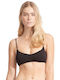 Seafolly Sports Bra Bikini Top with Adjustable Straps Black