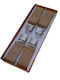 Afoi Giannakopouloi Suspenders Monochrome Beige