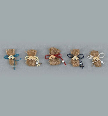 Christening Charm Pin Brown 50pcs