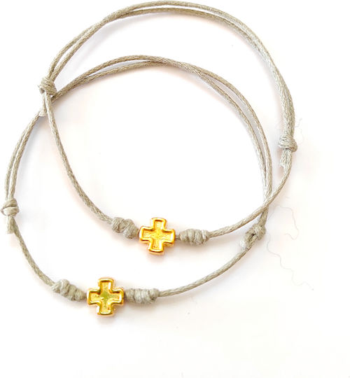 The Art of Beading Christening Charm Bracelet Gray 20pcs